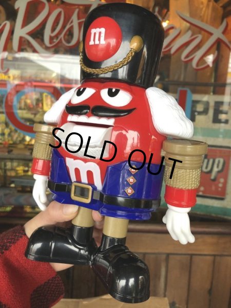 画像8: Vintage M&M's Dispenser Nutcracker Red (T798)  (8)
