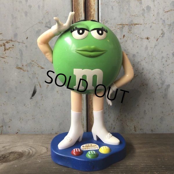 画像2: Vintage M&M's Dispenser Green (T782)  (2)