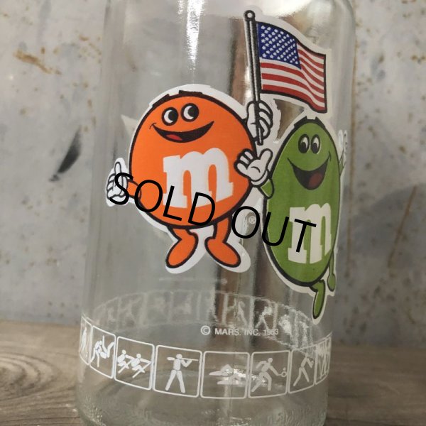 画像10: Vintage M&M's L.A. OLYMPIC Glass Candy Jar (T789)  (10)