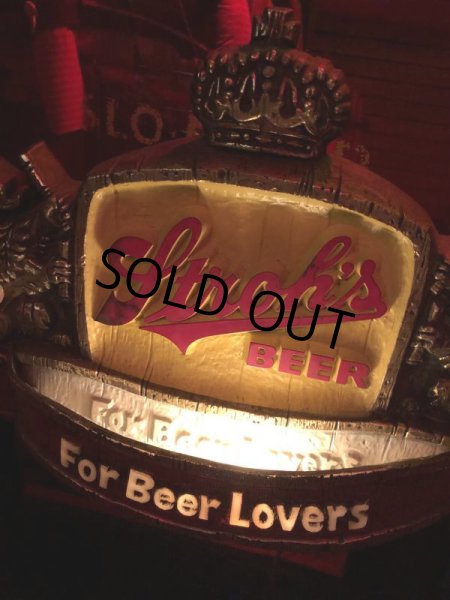 画像9: Vintage Stroh's Beer Lighted Sign (T792) (9)