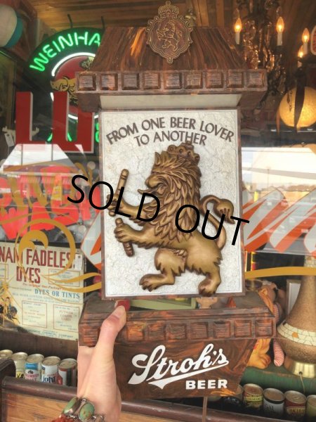 画像9: Vintage Stroh's Beer Lighted Sign SET (T791) (9)