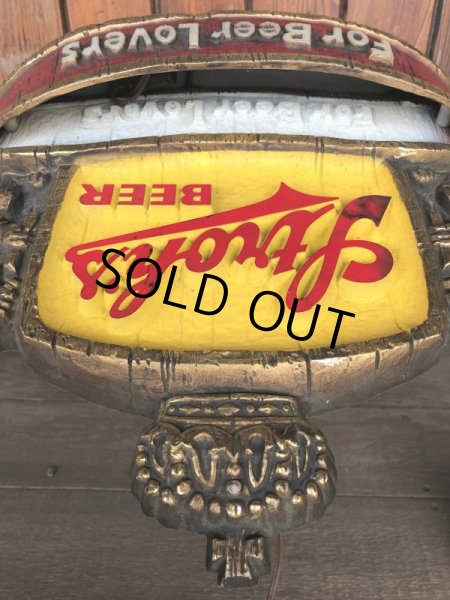 画像5: Vintage Stroh's Beer Lighted Sign (T792) (5)