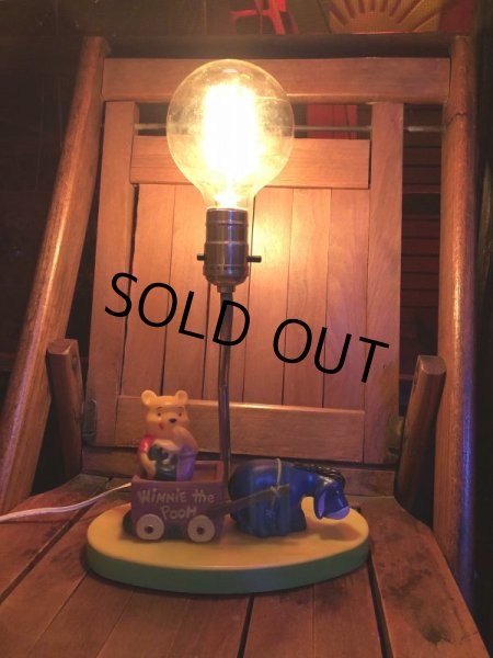 画像11: 【SALE】 Vintage Lamp  Disney Winnie the Pooh (T794) (11)