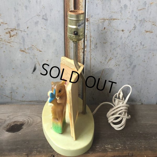 画像8: 【SALE】 Vintage Lamp Disney Bambi (T796) (8)