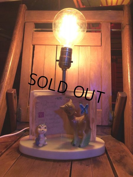 画像10: 【SALE】 Vintage Lamp Disney Bambi (T796) (10)