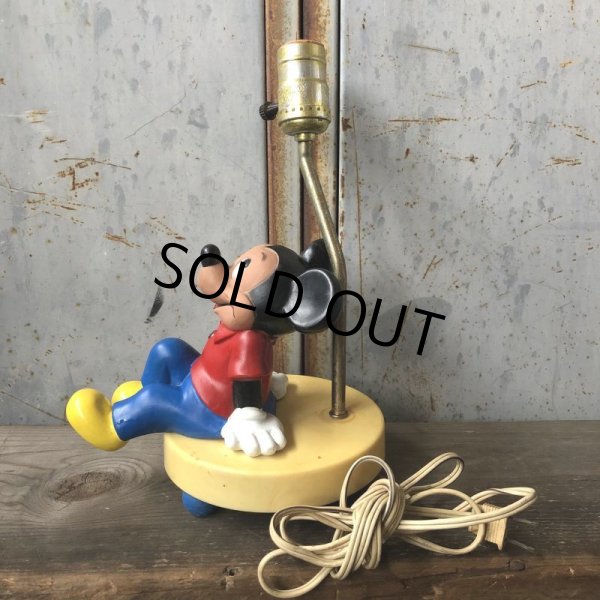 画像6: 【SALE】 Vintage Lamp  Disney Mickey Mouse (T796) (6)
