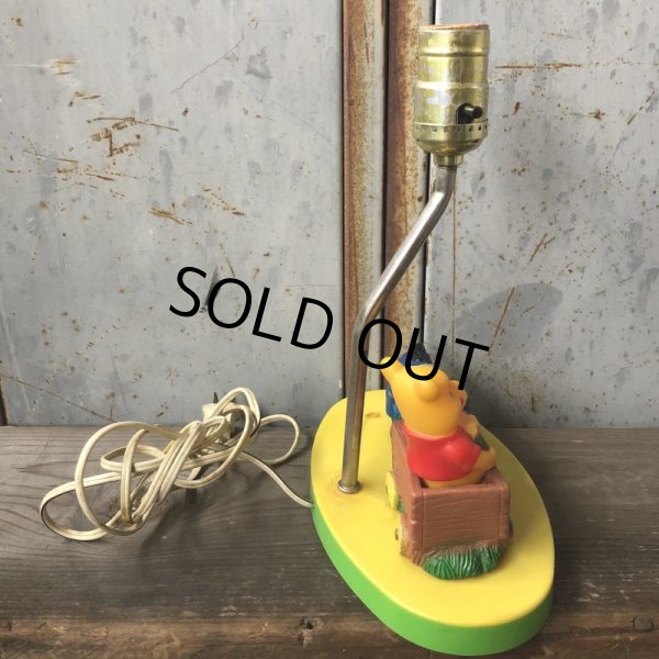 画像6: 【SALE】 Vintage Lamp  Disney Winnie the Pooh (T794) (6)