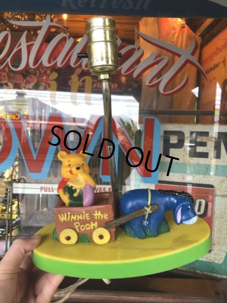画像2: 【SALE】 Vintage Lamp  Disney Winnie the Pooh (T794) (2)