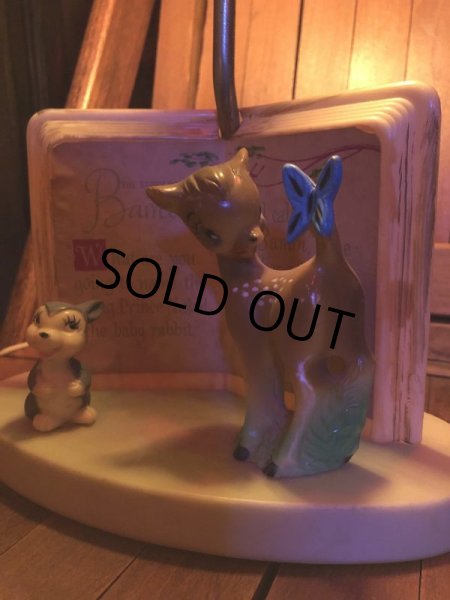 画像11: 【SALE】 Vintage Lamp Disney Bambi (T796) (11)