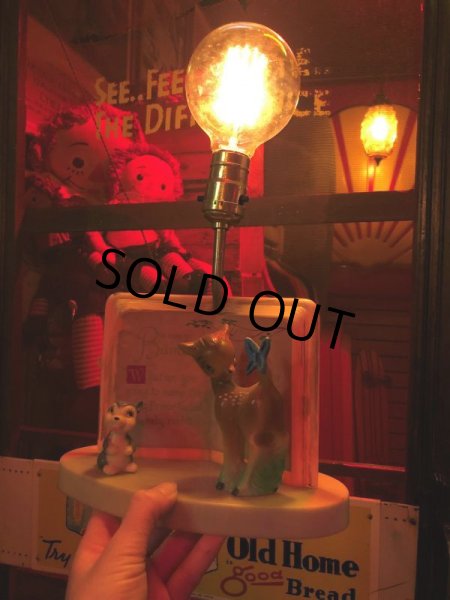 画像1: 【SALE】 Vintage Lamp Disney Bambi (T796) (1)