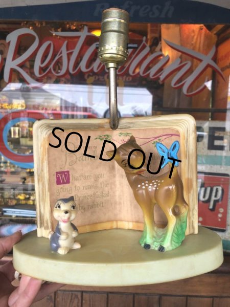 画像2: 【SALE】 Vintage Lamp Disney Bambi (T796) (2)
