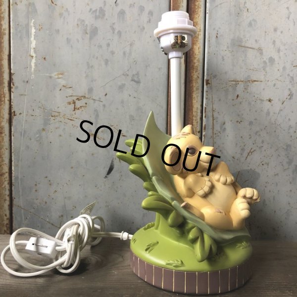 画像4: 【SALE】 Vintage Lamp  Disney The Lion King Baby Simba (T795) (4)