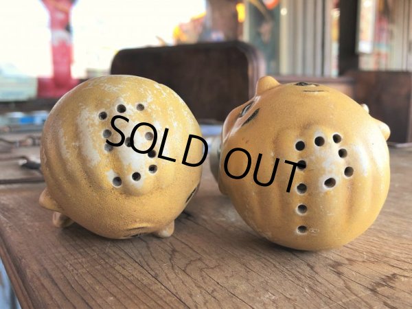 画像6: 50s Vintage Lennie Lennox S/P Shakers (T802) (6)