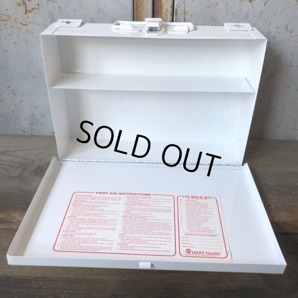 画像6: Vintage #25 BULK First Aid Kit Mettal Box Cabinet (Ｔ808） (6)
