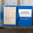 画像9: Vintage Johnson&Johnson First Aid Kit Mettal Box Cabinet (Ｔ807） (9)