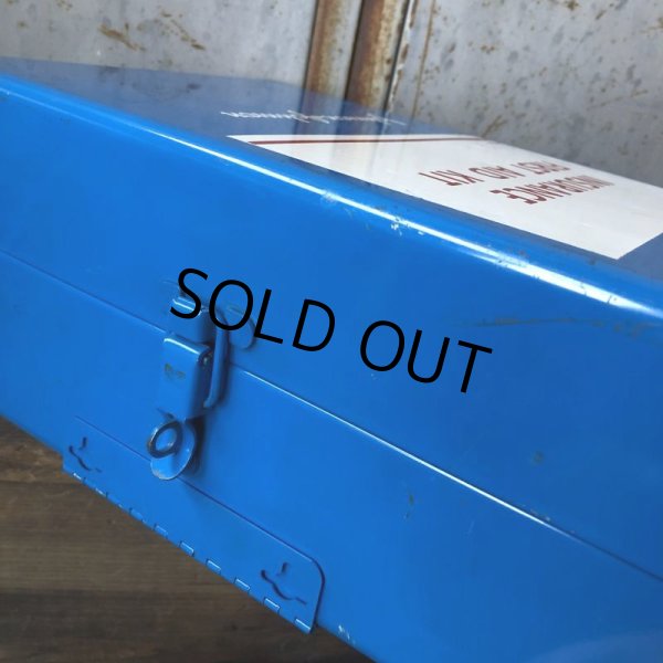 画像10: Vintage Johnson&Johnson First Aid Kit Mettal Box Cabinet (Ｔ807） (10)