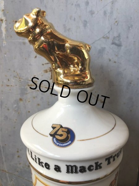 画像2: 70s Vintage Mack Truck WILD TURKEY 75th Anniversary Decanter (T804) (2)