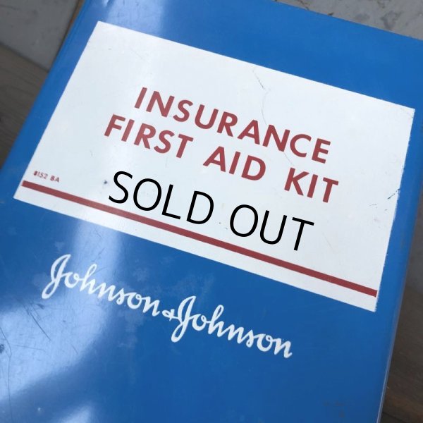 画像11: Vintage Johnson&Johnson First Aid Kit Mettal Box Cabinet (Ｔ807） (11)