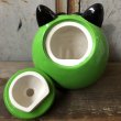 画像6: Vintage M&M's Ceramic Candy Pot Green (T809) (6)