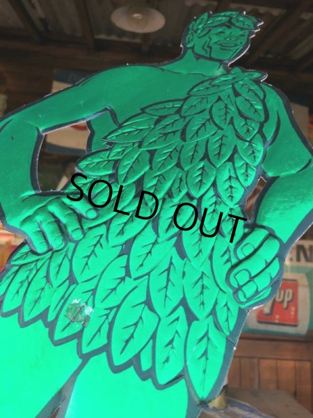 画像7: 80s Vintage Green Giant Store Display Sign (T837) (7)