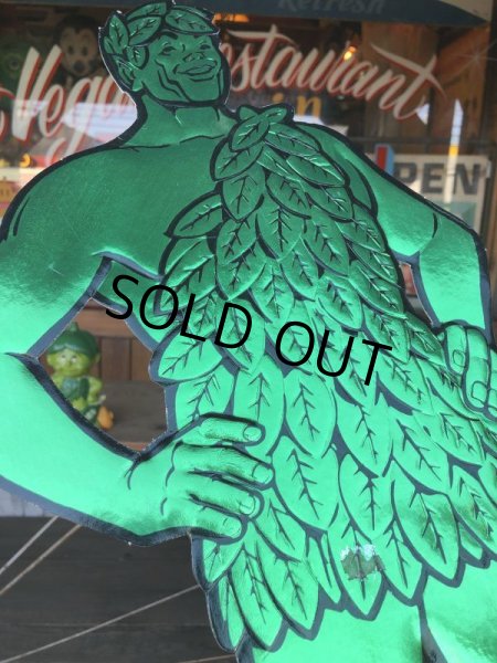 画像5: 80s Vintage Green Giant Store Display Sign (T837) (5)