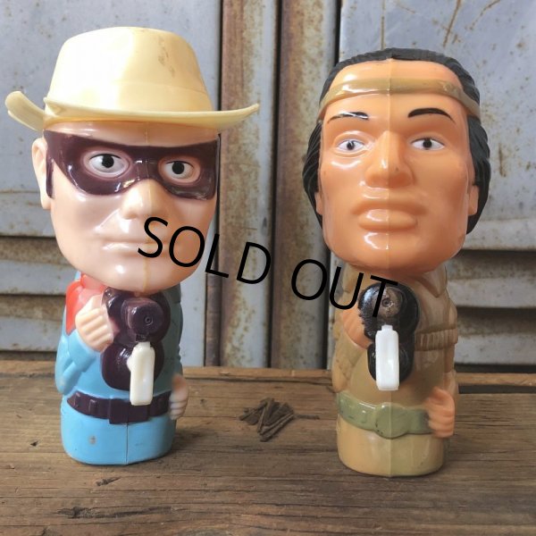 画像4: Vintage Water Gun The Lone Ranger SET (T844) (4)