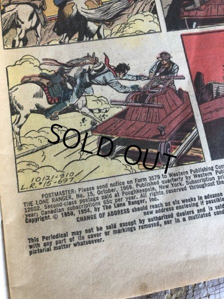 画像2: 50s Vintage Comic The Lone Ranger (T843) (2)