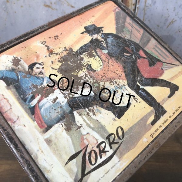 画像4: Vintage Lunch Box Zorro (T847) (4)