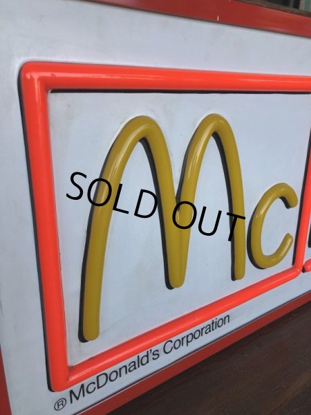 画像5: 80s Vintage McDonalds McKidS Store Display Lighted Sign (T848) (5)