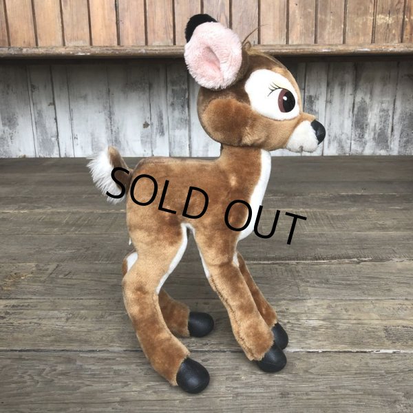 画像5: Vintage Plush Doll Disney Bambi 47cm (T861) (5)