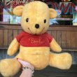 画像1: Vintage Plush Doll Disney Pooh 50cm (T856) (1)