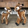 画像1: Vintage Plush Doll Disney Bambi 47cm (T861) (1)