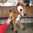 画像9: Vintage Plush Doll Disney Bambi 47cm (T861) (9)