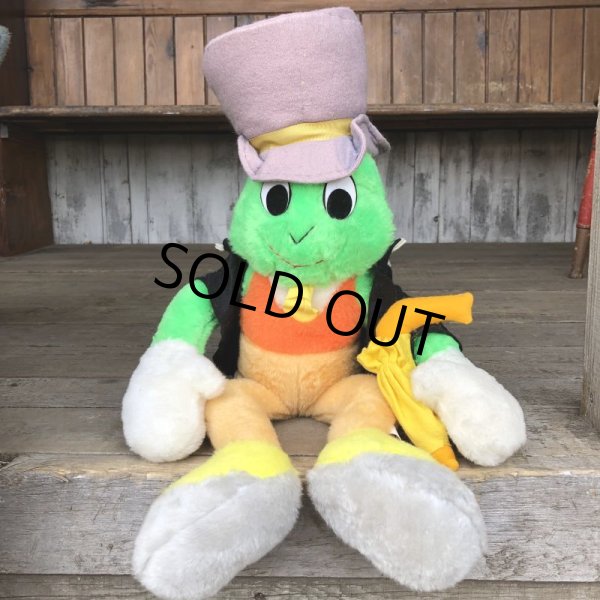 画像2: Vintage Plush Doll Disney Jiminy Cricket 57cm (T857) (2)