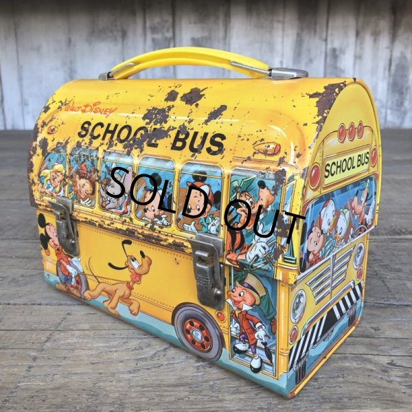 画像6: Vintage Disney Lunch Box School Bus (T869) (6)