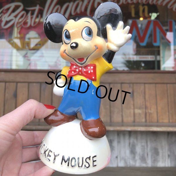 画像1: 50s Vintage Disney  Mickey Mouse Ceramic (T863) (1)