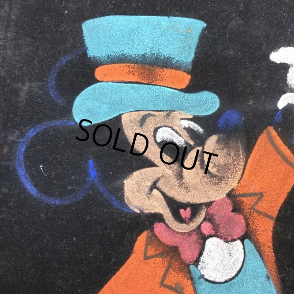 画像6: Vintage Disney Oil Paint Art Mickey Mouse (T873) (6)