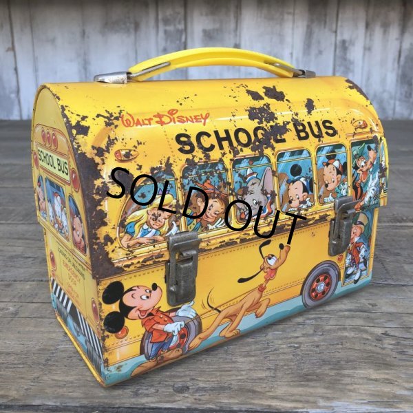 画像2: Vintage Disney Lunch Box School Bus (T869) (2)