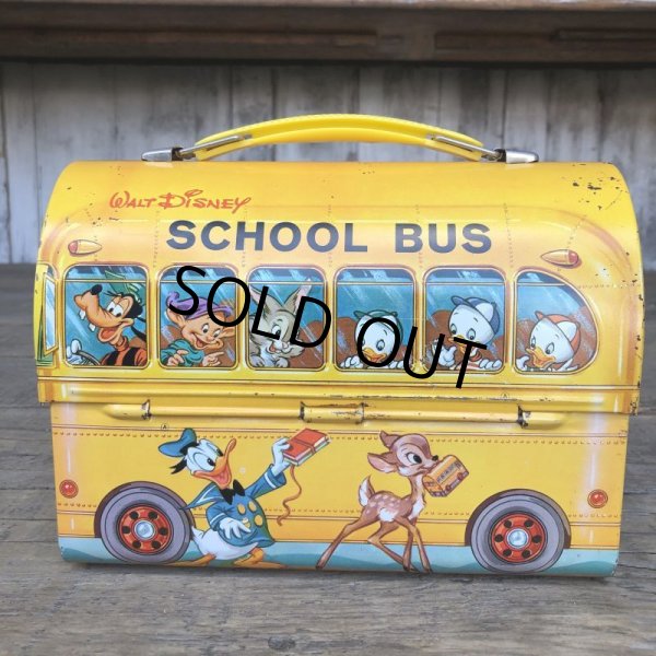 画像4: Vintage Disney Lunch Box School Bus (T869) (4)
