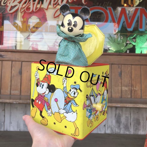 画像1: Vintage Disney Jack in the Box Mickey Mouse (T870) (1)