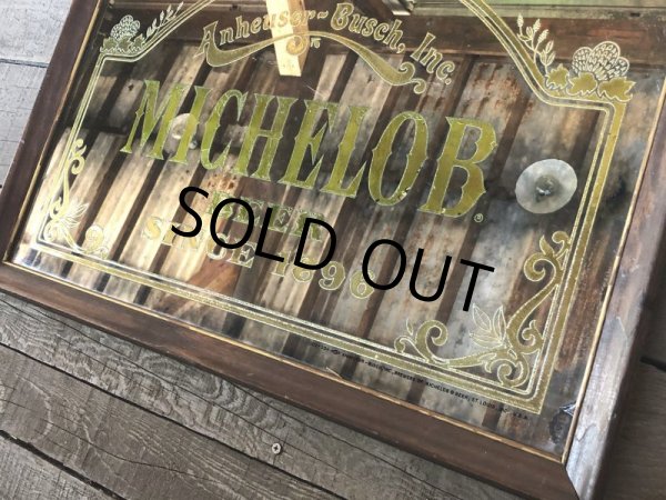 画像5: Vintage Michelob Beer Pub Mirror (T880) (5)