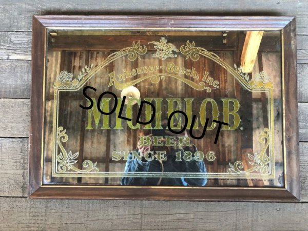 画像2: Vintage Michelob Beer Pub Mirror (T880) (2)