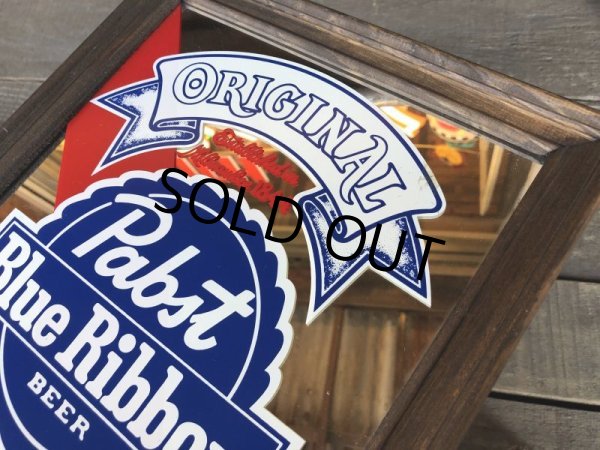 画像3: Vintage Pabst Beer Pub Mirror (T878) (3)