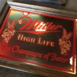 画像7: Vintage Miller Beer Pub Mirror (T875) (7)