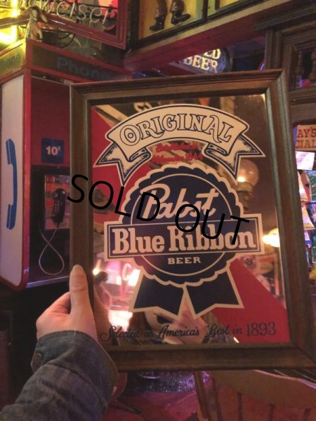 画像6: Vintage Pabst Beer Pub Mirror (T878) (6)