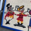 画像3: 70s Vintage BOZO the Clown Needlepoint Art Wall Hanging (T881) (3)