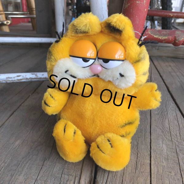 画像1: Vintage Dakin Garfield Plush Doll (T893) (1)