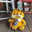 画像1: Vintage Dakin Garfield Plush Doll (T885) (1)