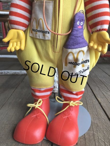 画像6: 70s Vintage Hasbro Ronald McDonald Doll (T890)  (6)