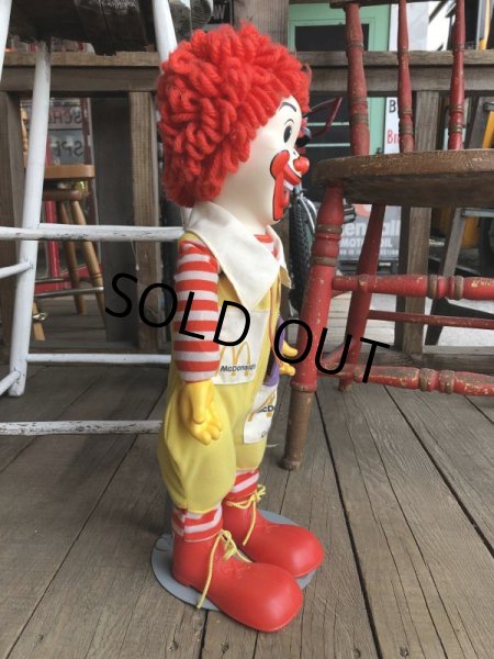 画像2: 70s Vintage Hasbro Ronald McDonald Doll (T890)  (2)